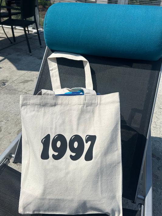 Bubble Year Tote Bag