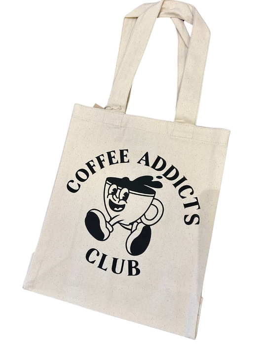 Coffee Addict Club Tote Bag