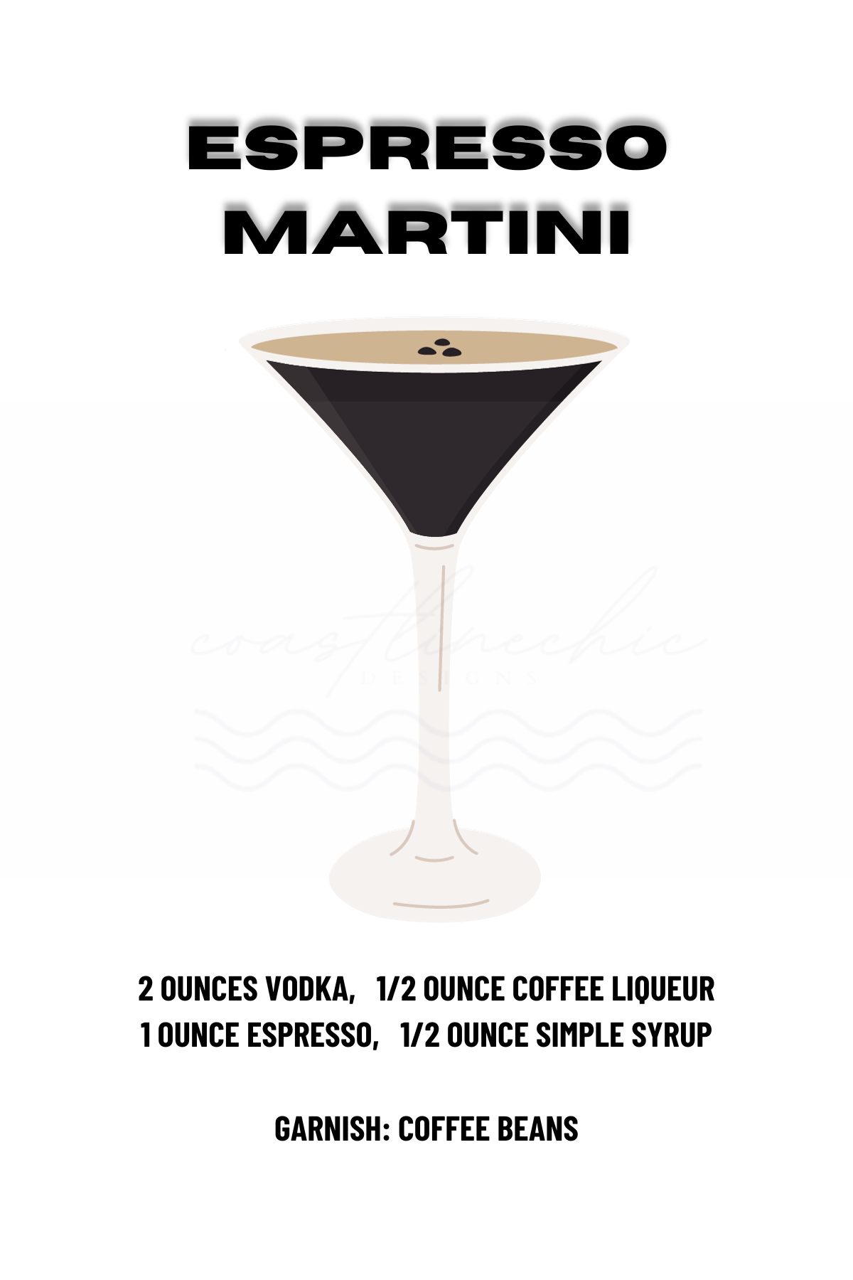 Espresso Martini Print