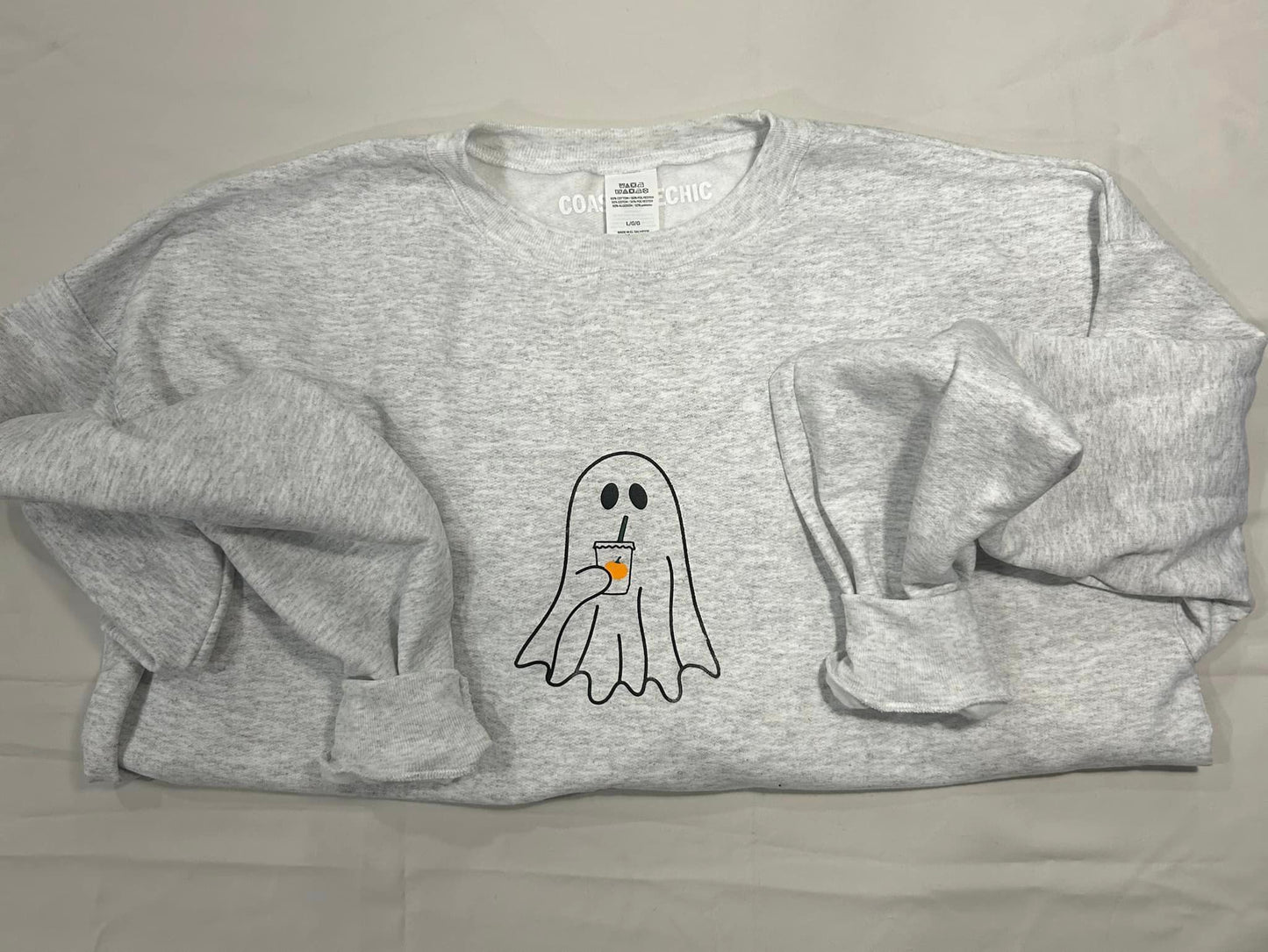 Pumpkin Spice Ghost Crew Neck