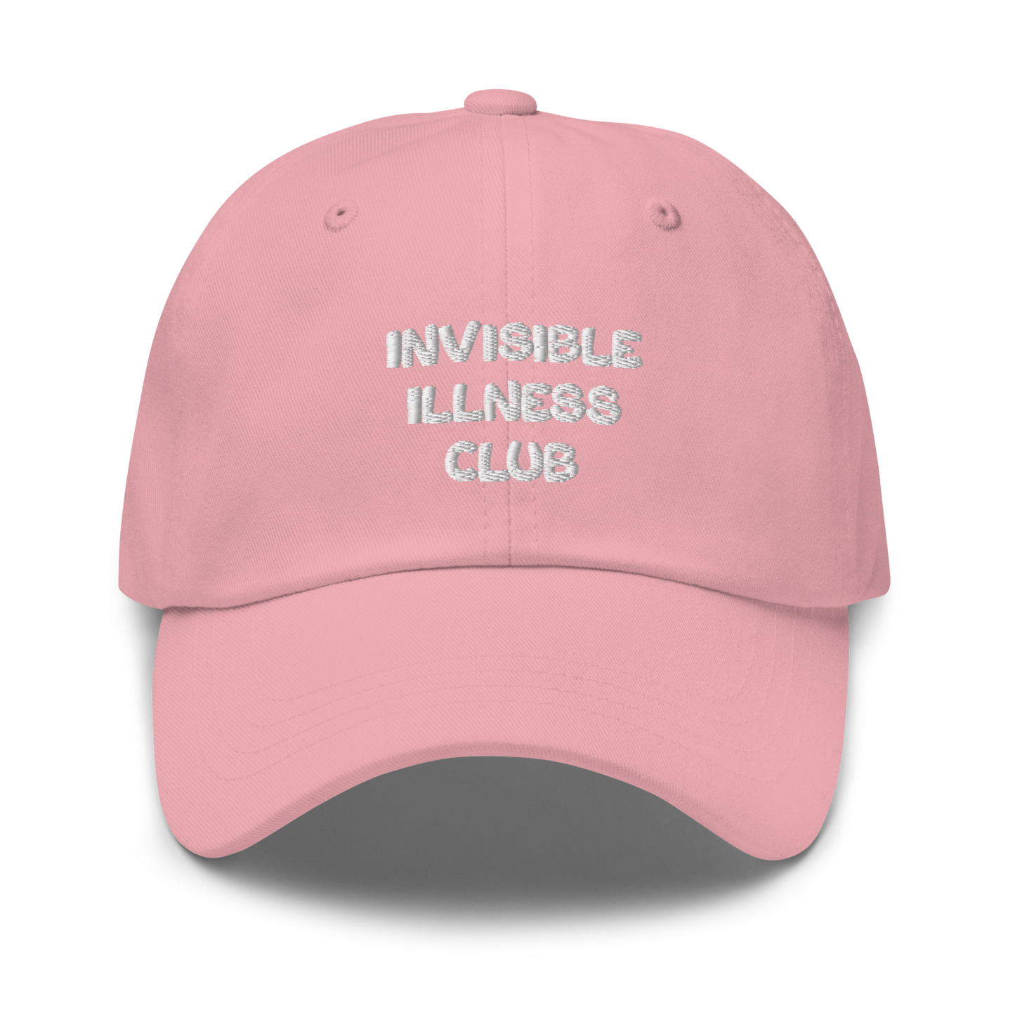 Invisible illness club baseball cap embroidered