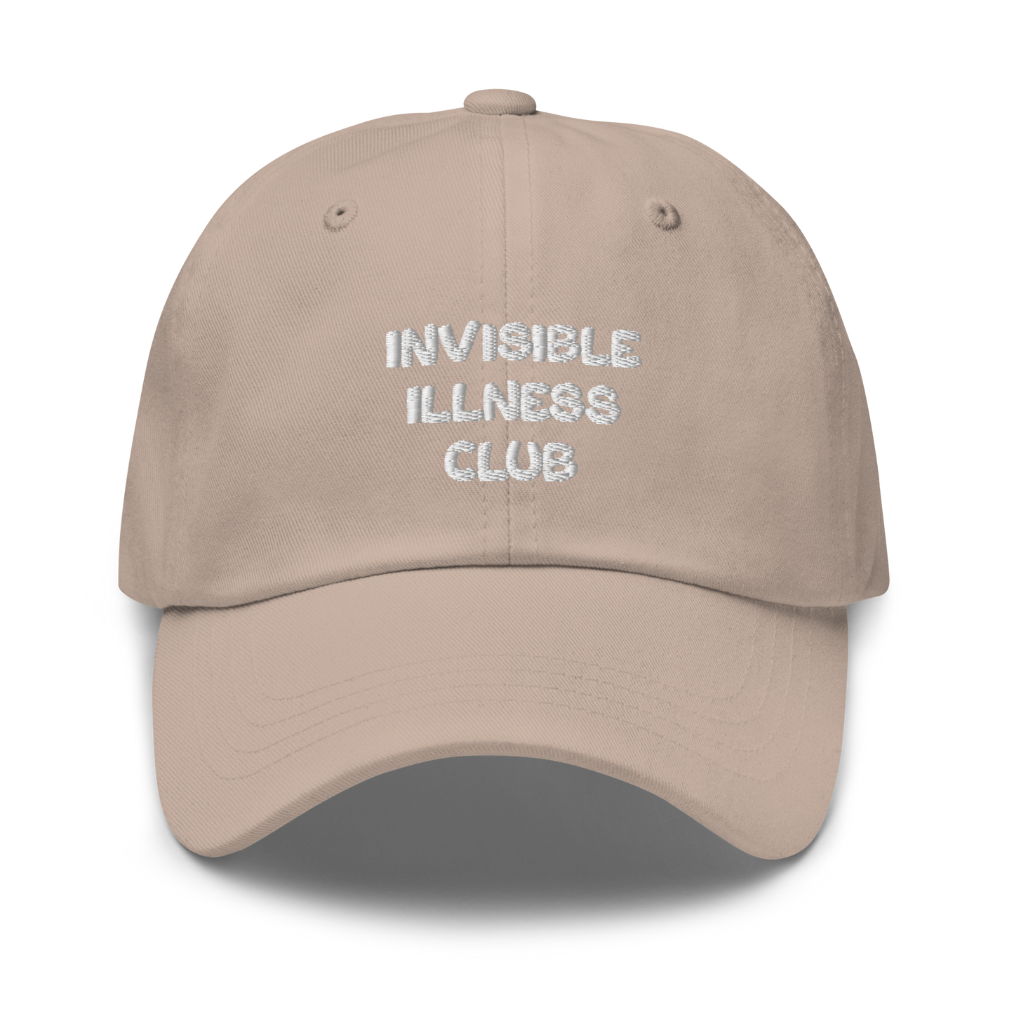 Invisible illness club baseball cap embroidered