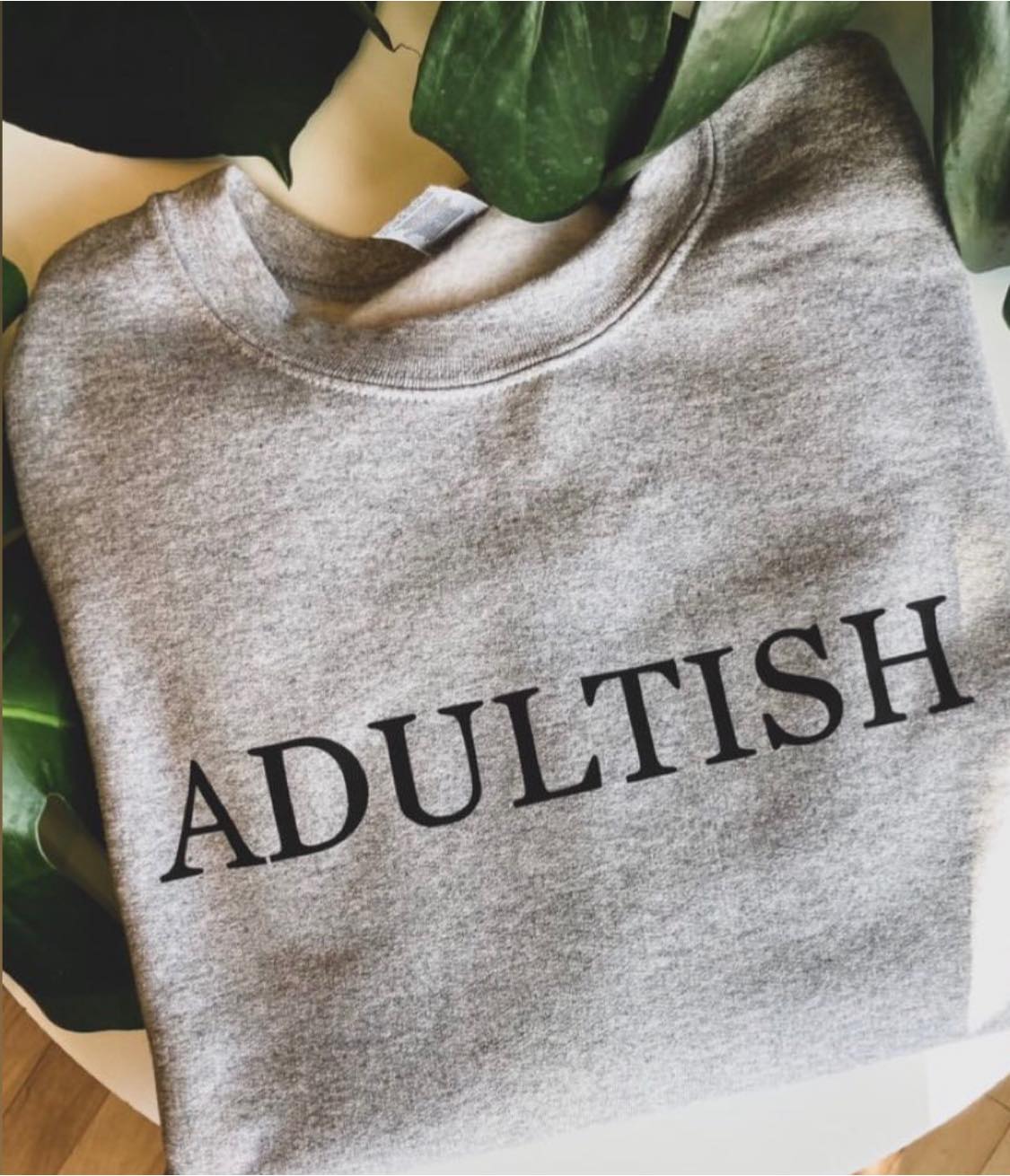 Adultish Crew Neck