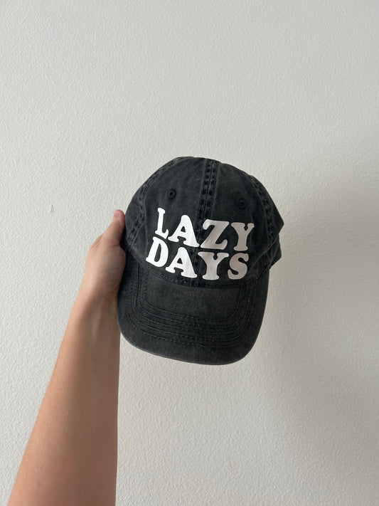 Lazy Days Baseball Hat
