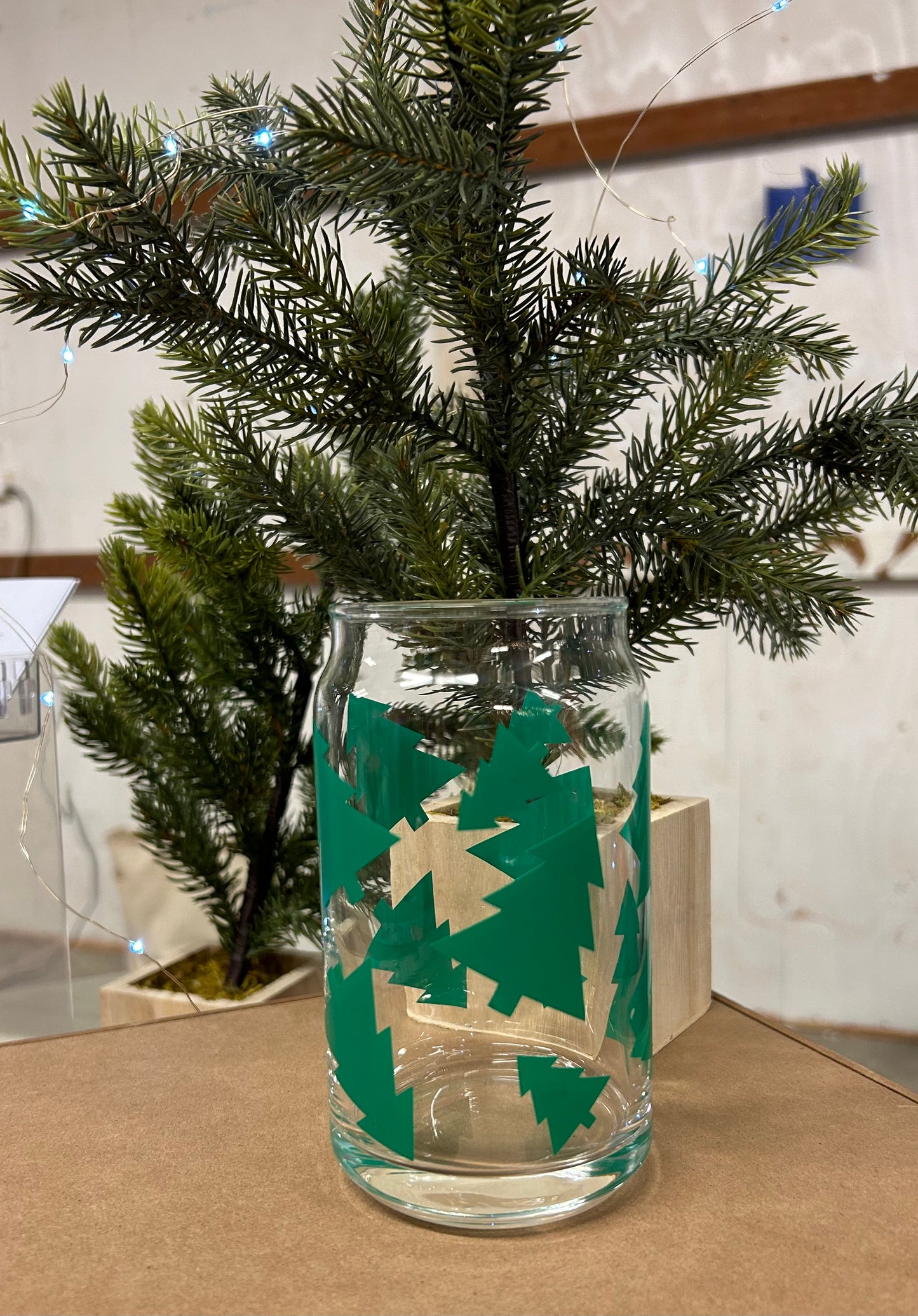 Christmas Tree Glass