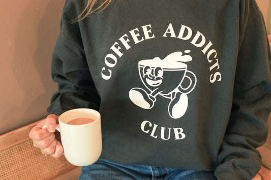 Coffee Addicts Club Crewneck
