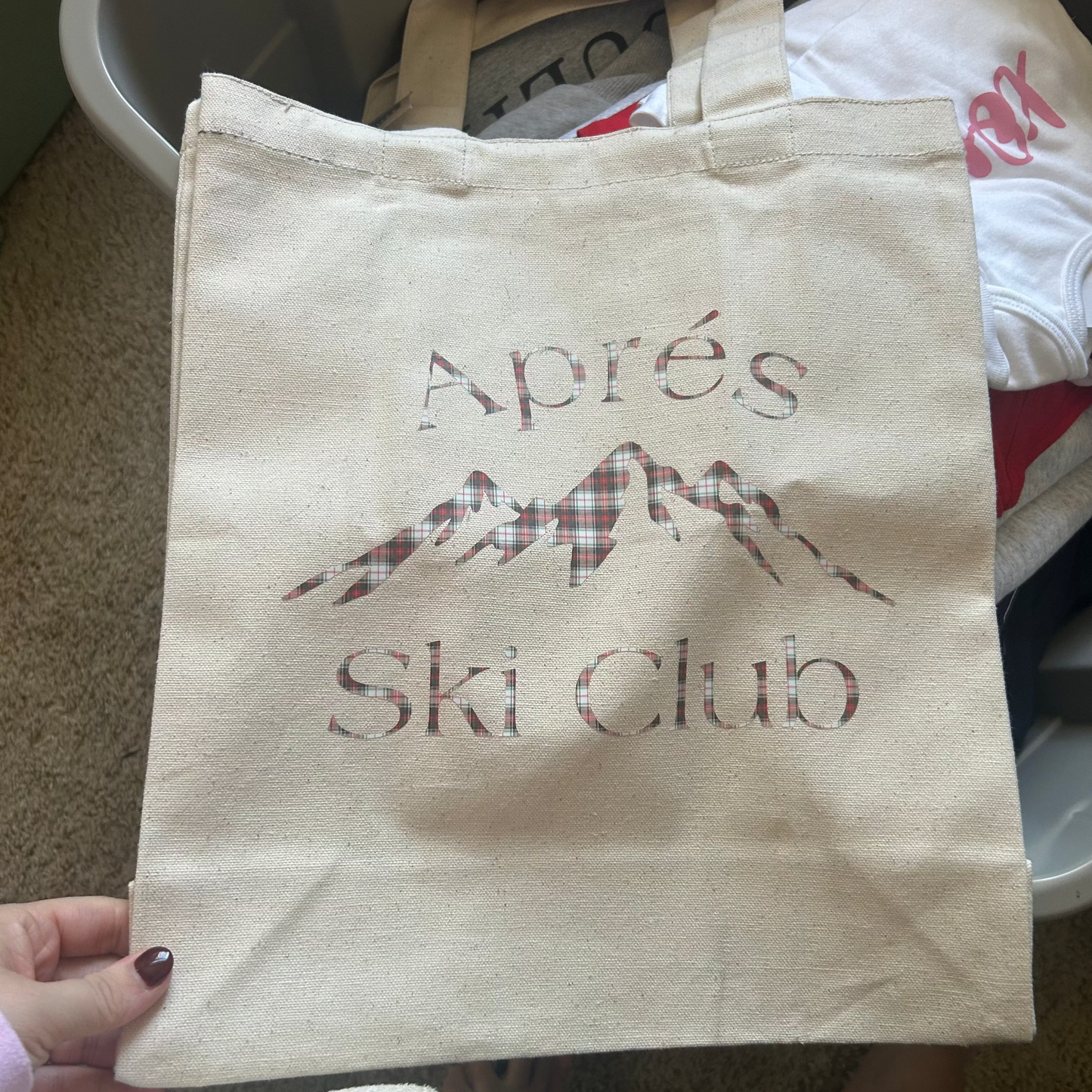 Apres Ski Tote Bag