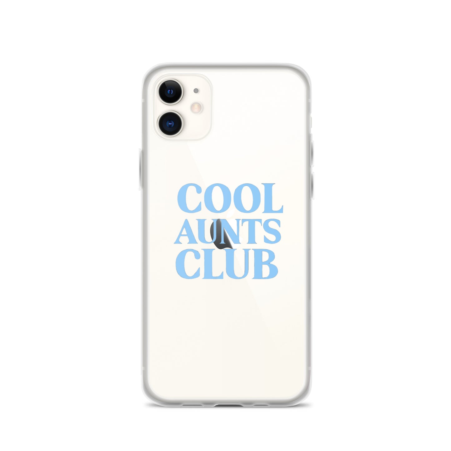 Cool Aunts Club on Clear Case for iPhone