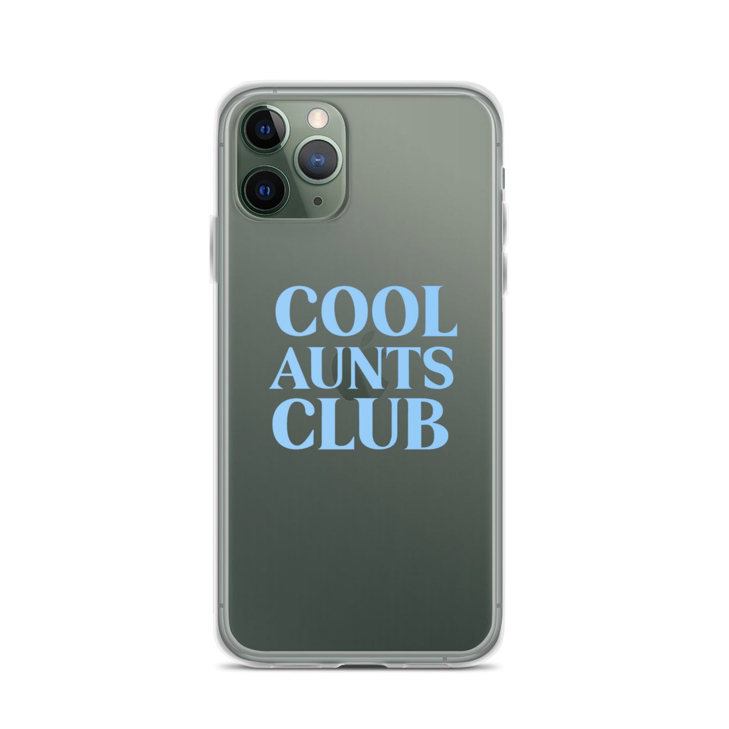 Cool Aunts Club on Clear Case for iPhone