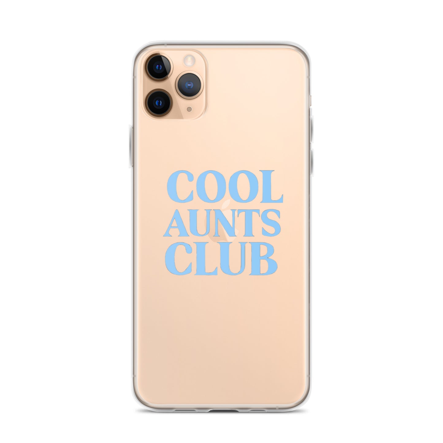 Cool Aunts Club on Clear Case for iPhone