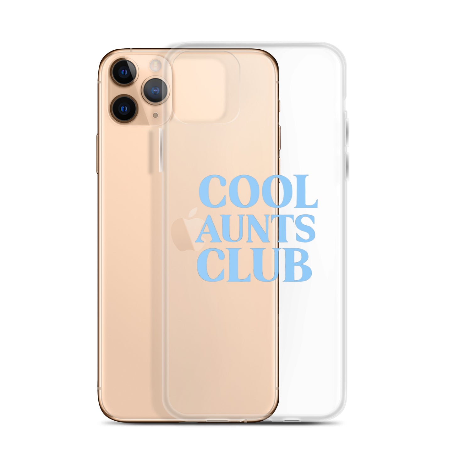 Cool Aunts Club on Clear Case for iPhone