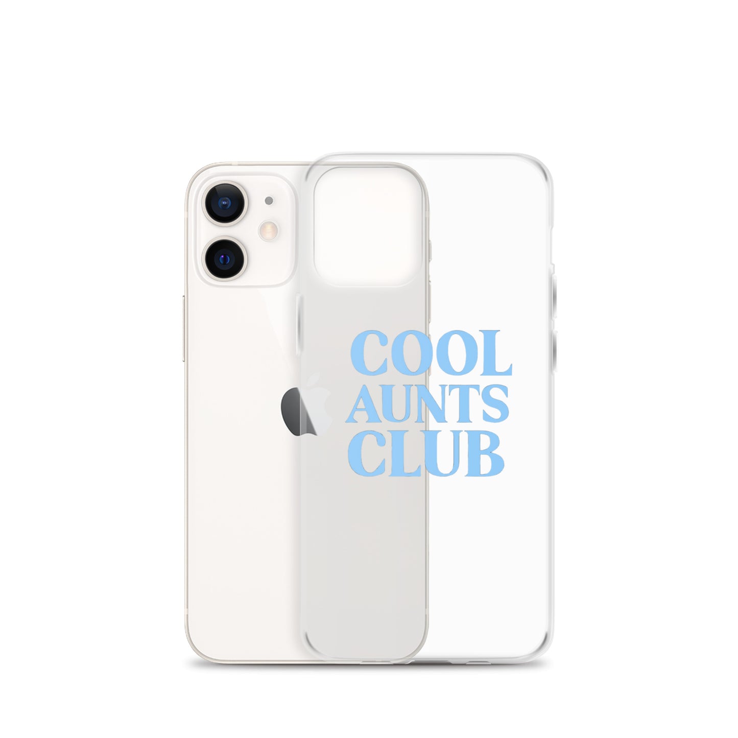 Cool Aunts Club on Clear Case for iPhone