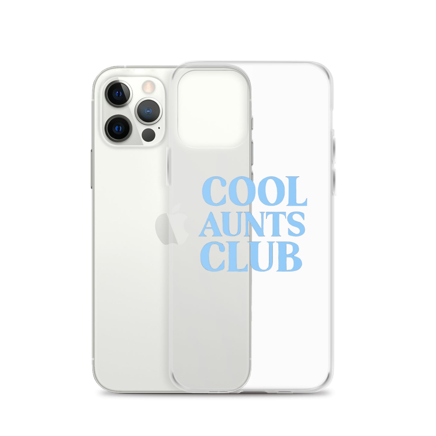 Cool Aunts Club on Clear Case for iPhone