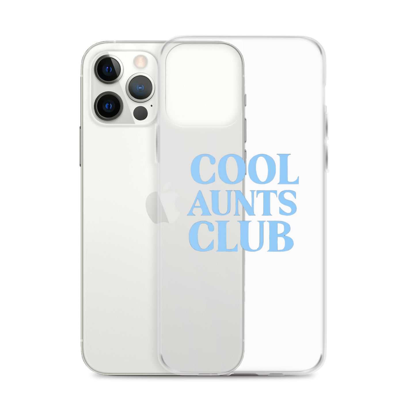 Cool Aunts Club on Clear Case for iPhone