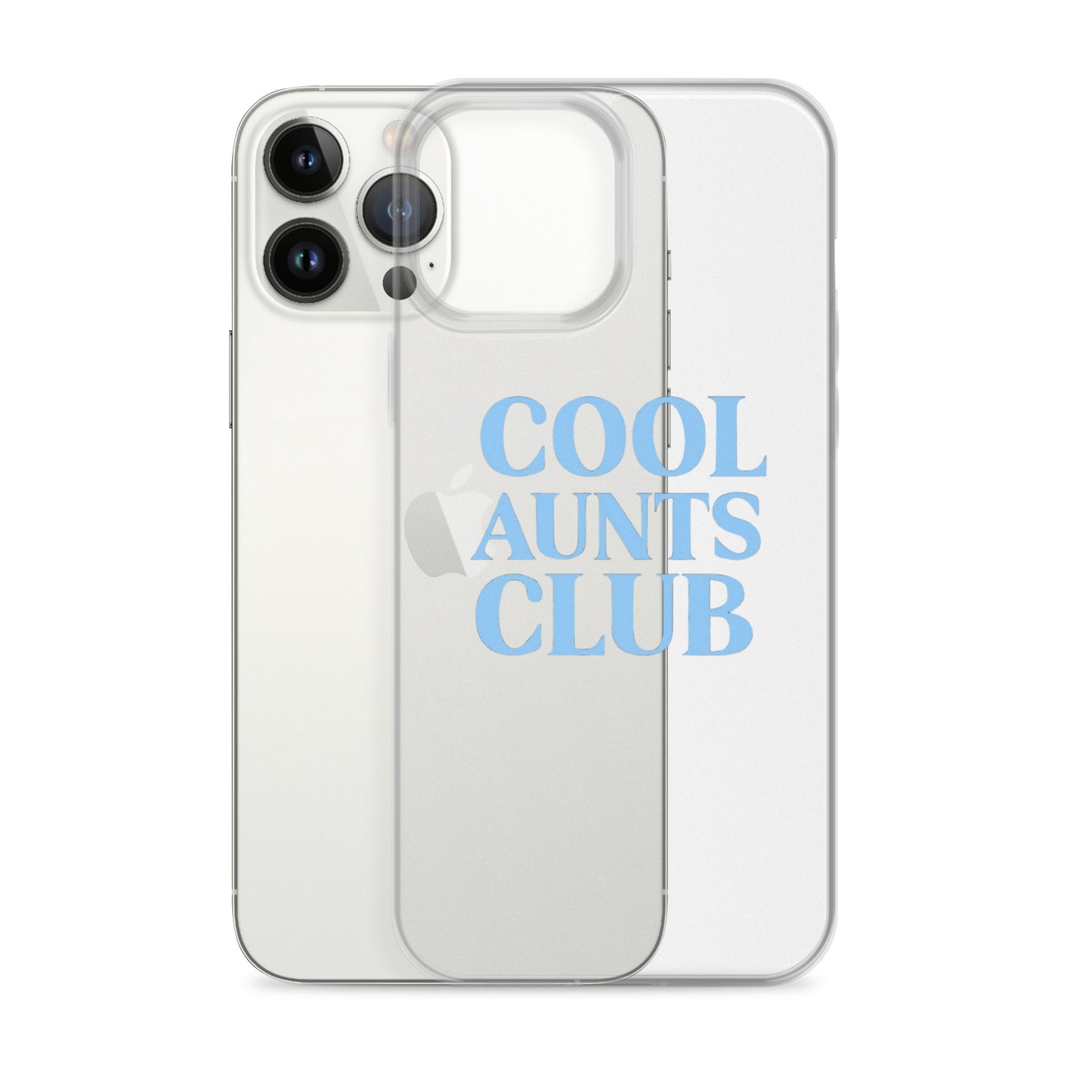 Cool Aunts Club on Clear Case for iPhone