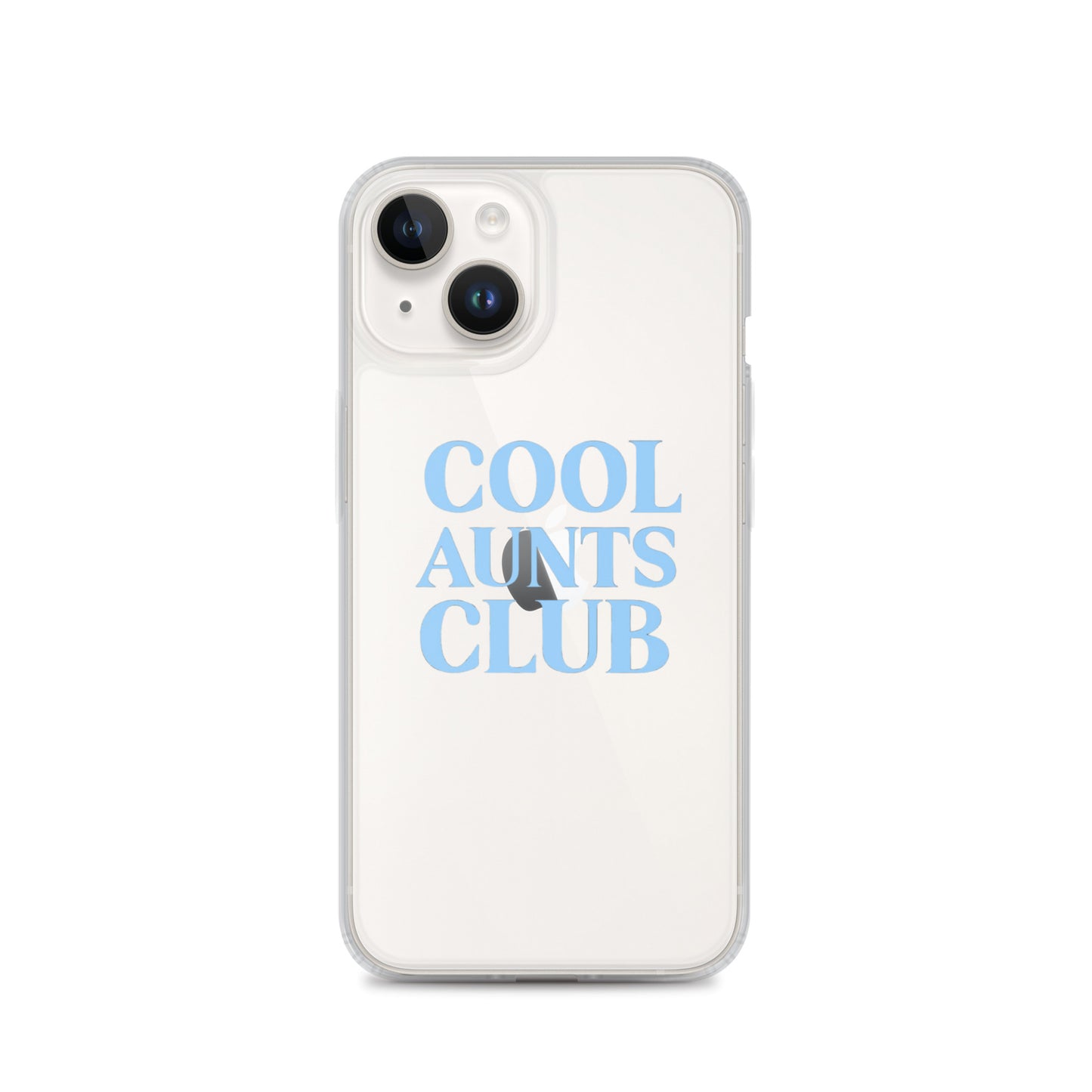 Cool Aunts Club on Clear Case for iPhone