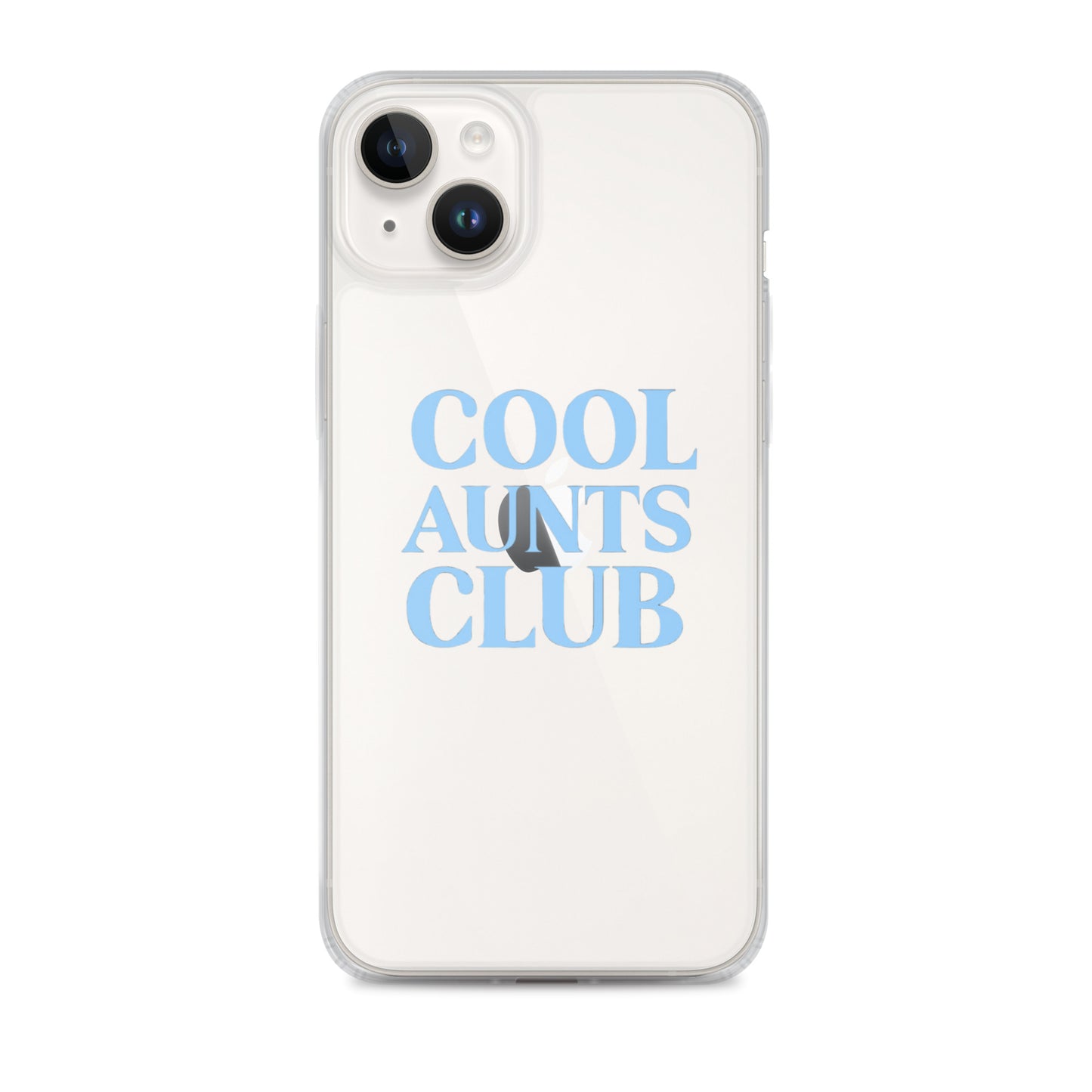 Cool Aunts Club on Clear Case for iPhone