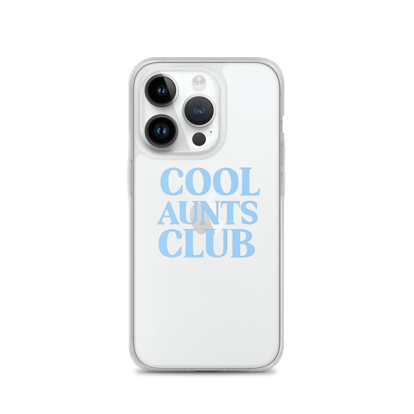 Cool Aunts Club on Clear Case for iPhone