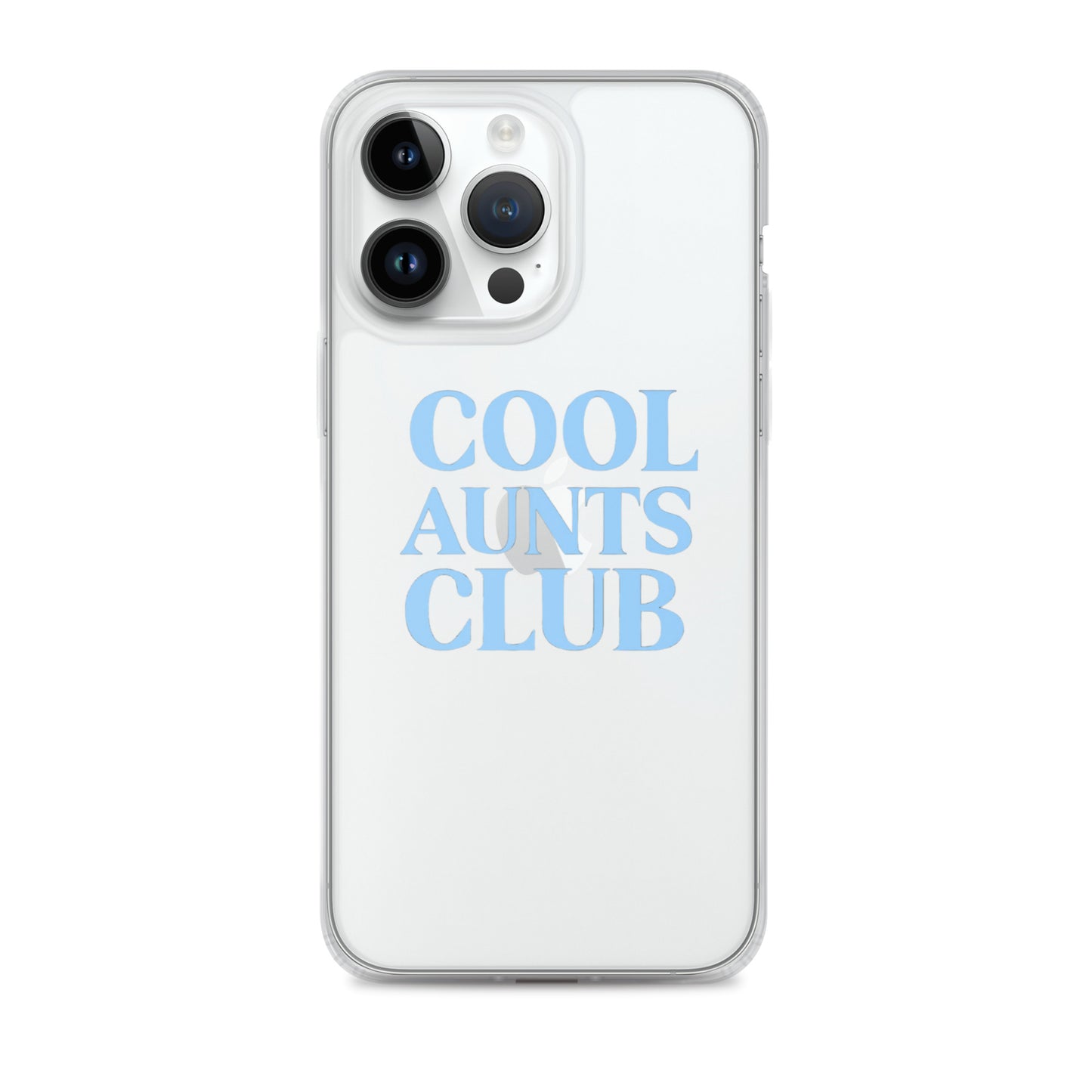 Cool Aunts Club on Clear Case for iPhone