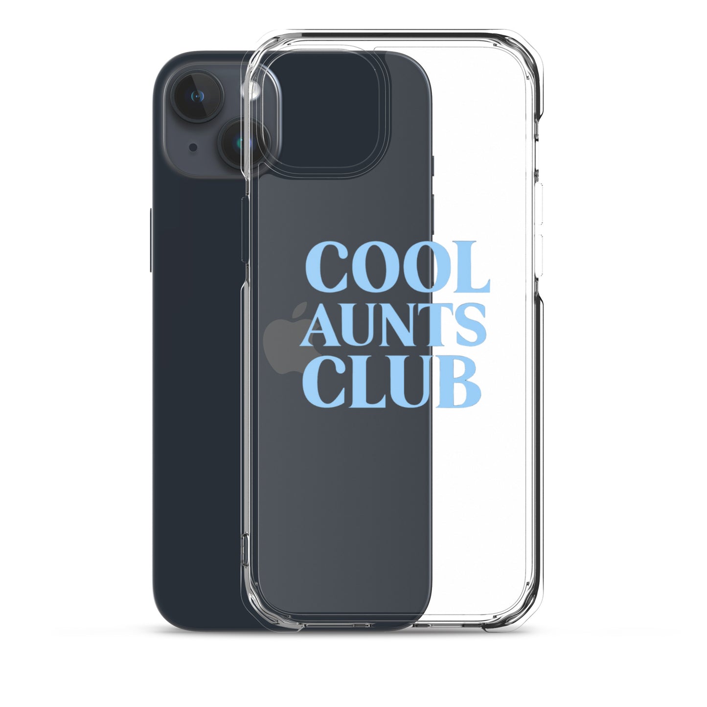 Cool Aunts Club on Clear Case for iPhone