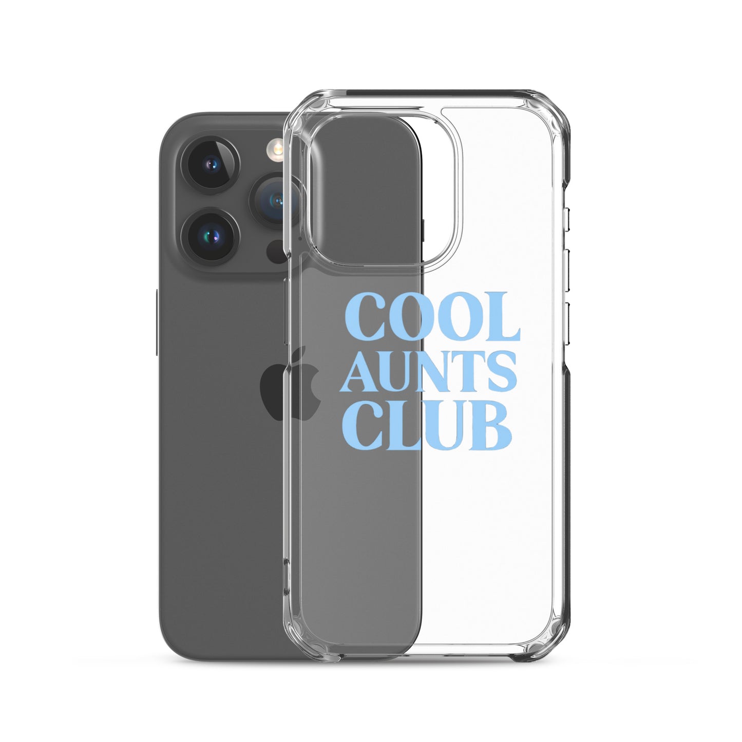 Cool Aunts Club on Clear Case for iPhone