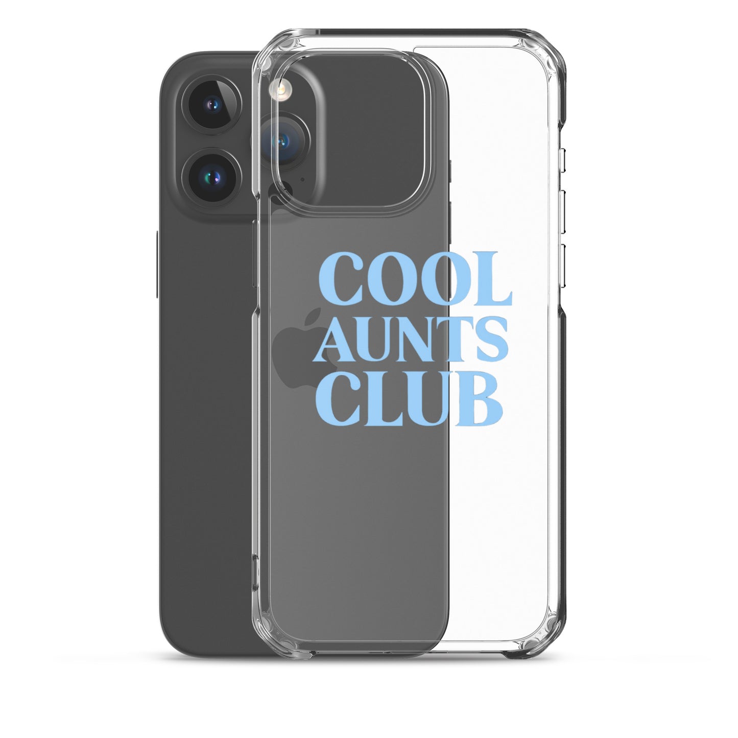 Cool Aunts Club on Clear Case for iPhone