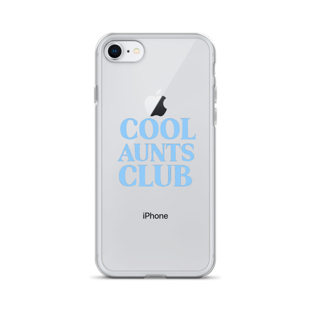 Cool Aunts Club on Clear Case for iPhone