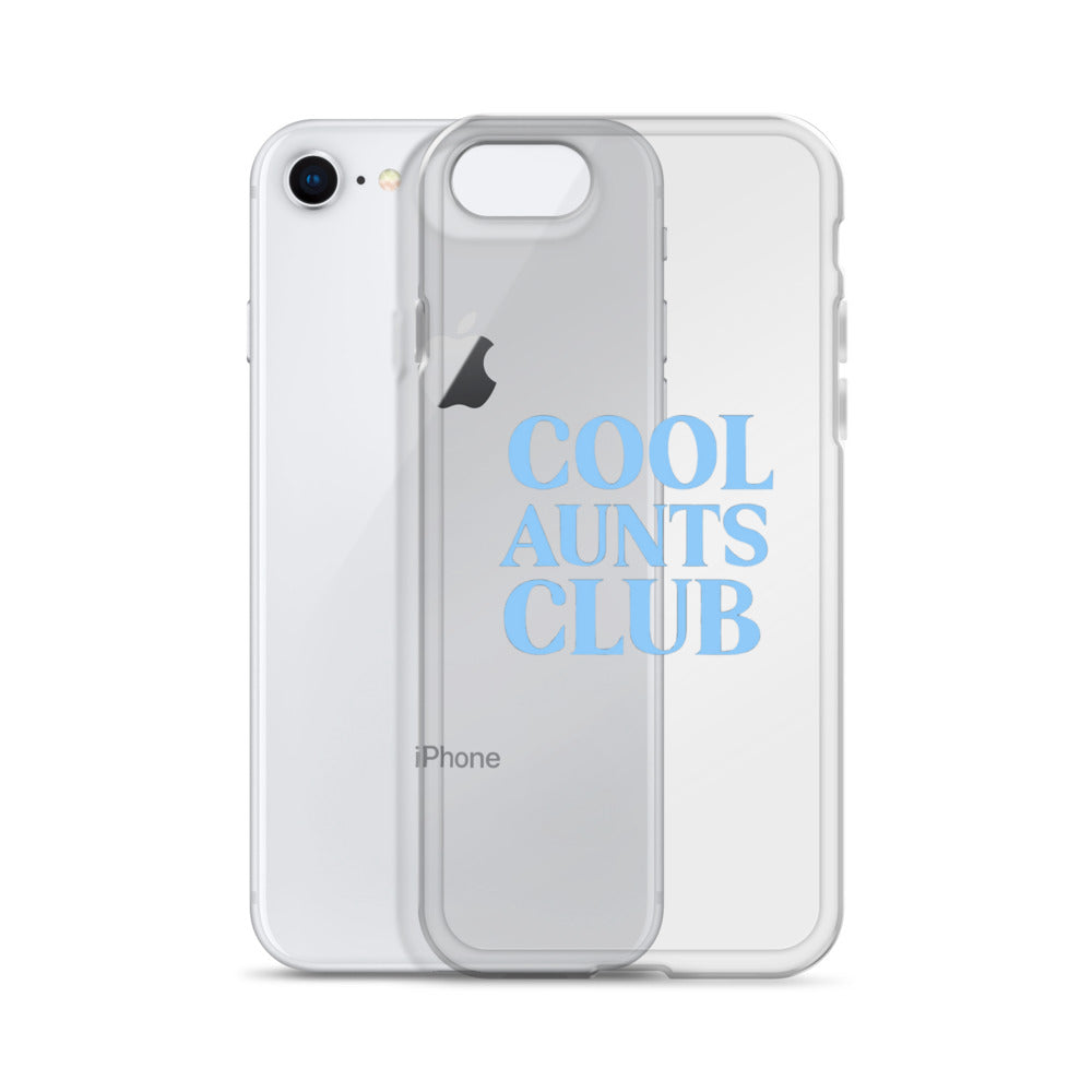 Cool Aunts Club on Clear Case for iPhone