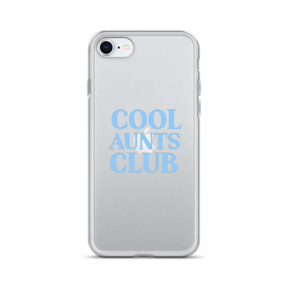 Cool Aunts Club on Clear Case for iPhone