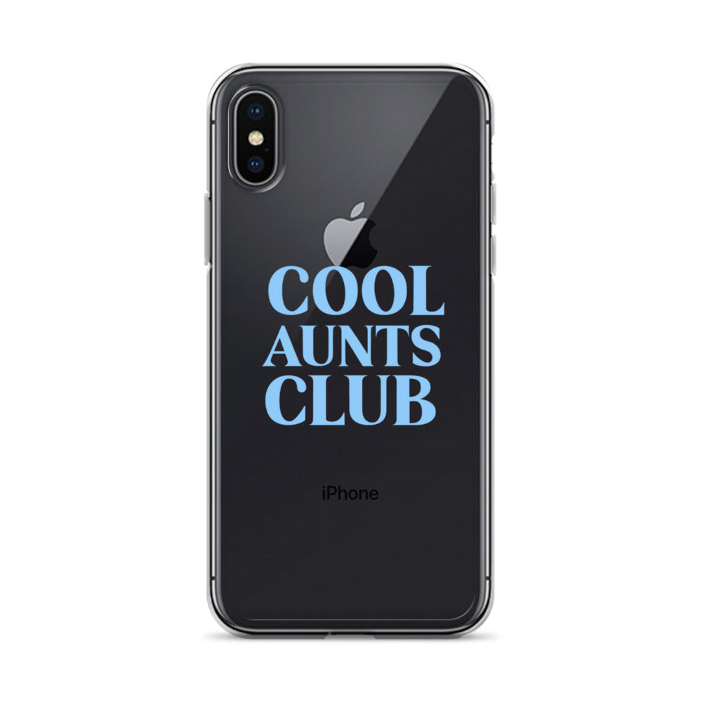 Cool Aunts Club on Clear Case for iPhone