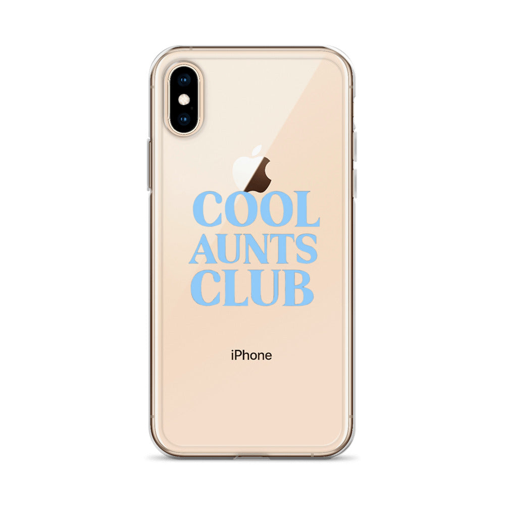 Cool Aunts Club on Clear Case for iPhone