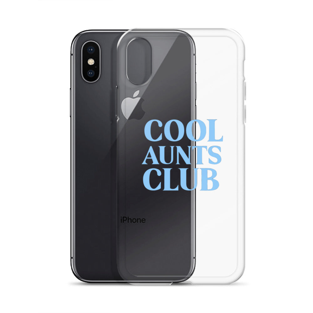 Cool Aunts Club on Clear Case for iPhone