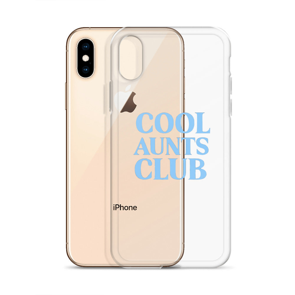 Cool Aunts Club on Clear Case for iPhone