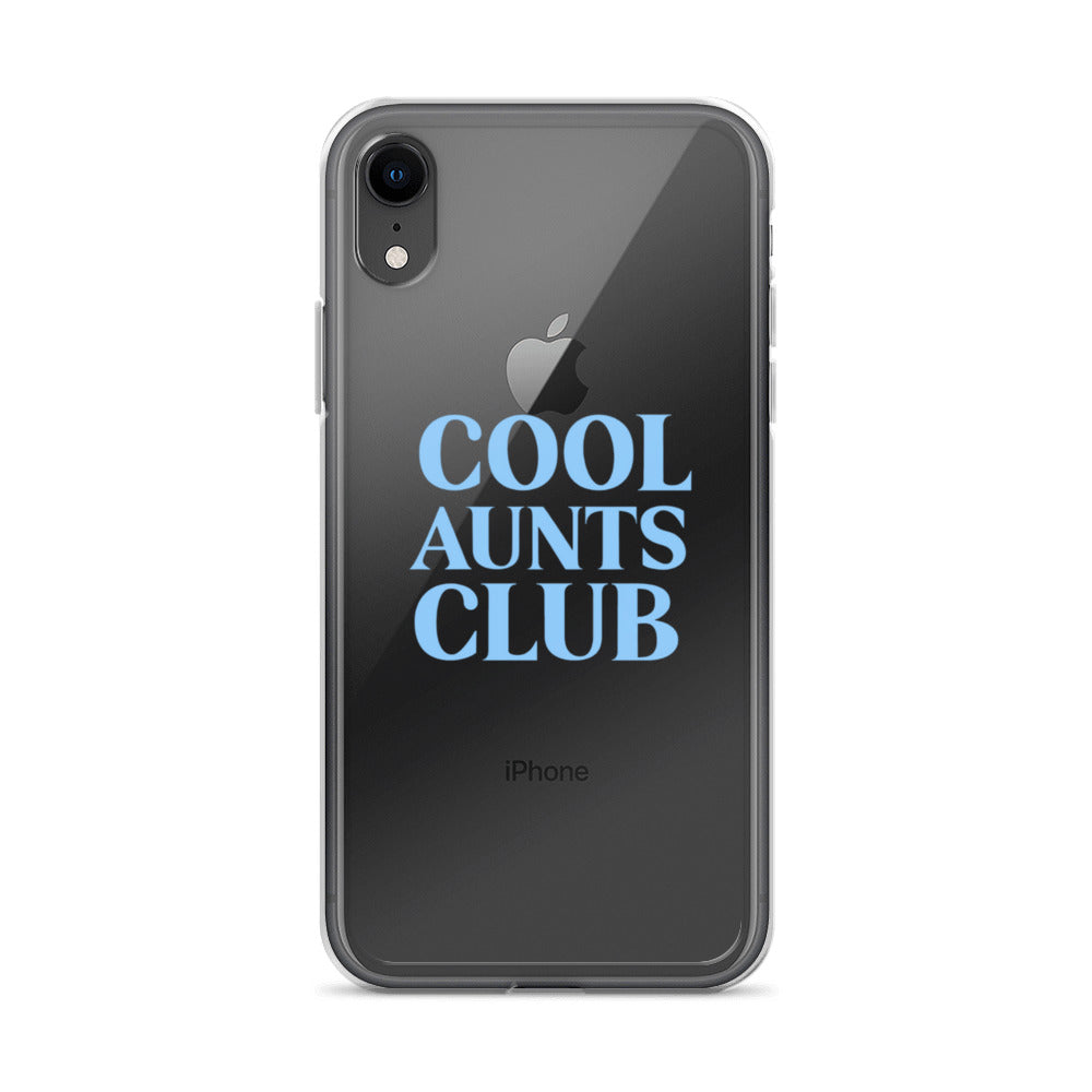 Cool Aunts Club on Clear Case for iPhone