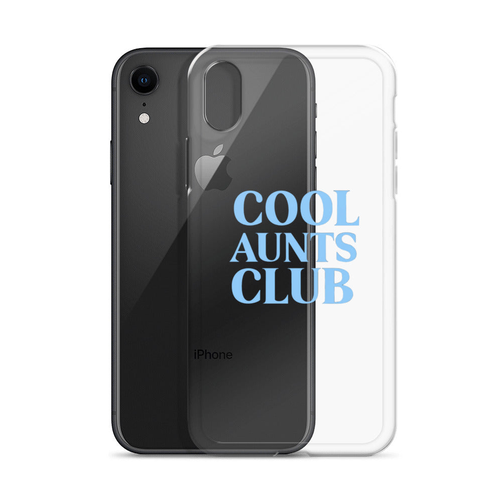 Cool Aunts Club on Clear Case for iPhone