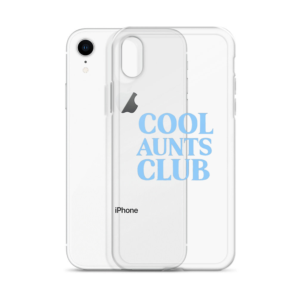 Cool Aunts Club on Clear Case for iPhone