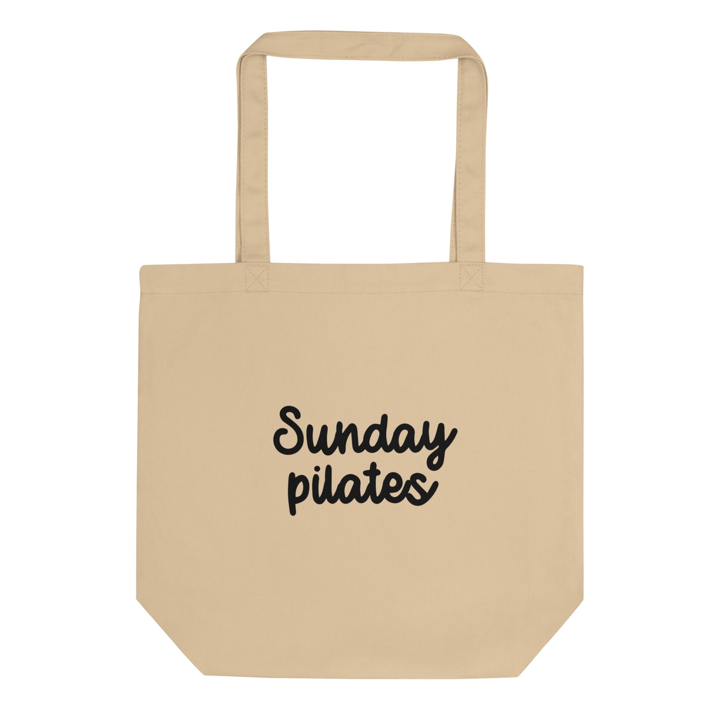 Sunday Pilates on Eco Tote Bag