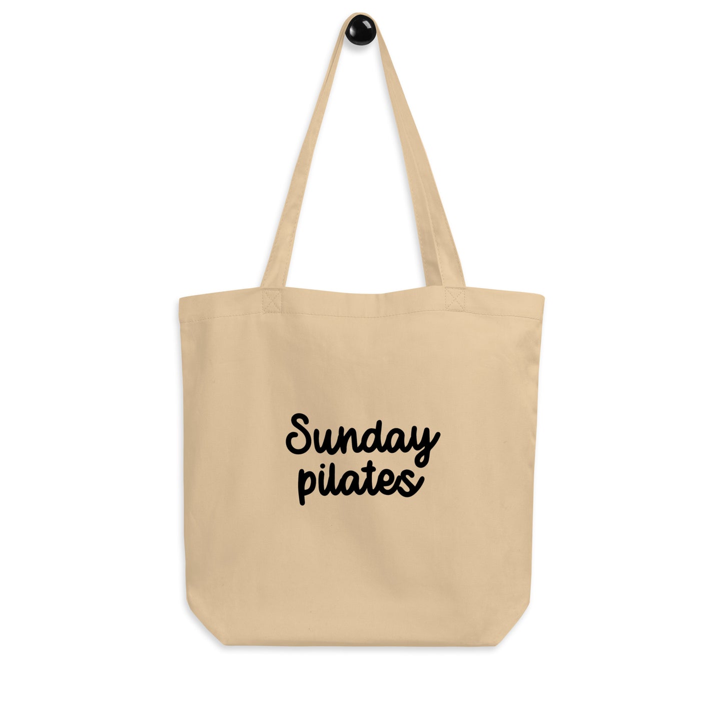 Sunday Pilates on Eco Tote Bag