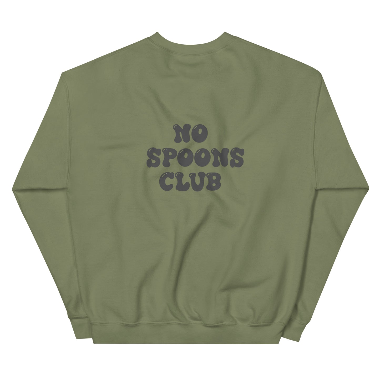 No Spoons Club Crewneck