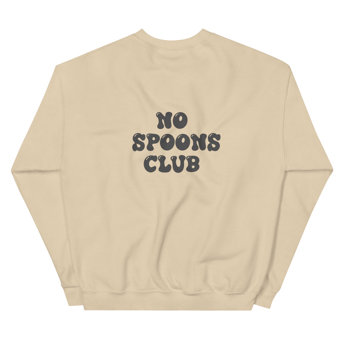 No Spoons Club Crewneck