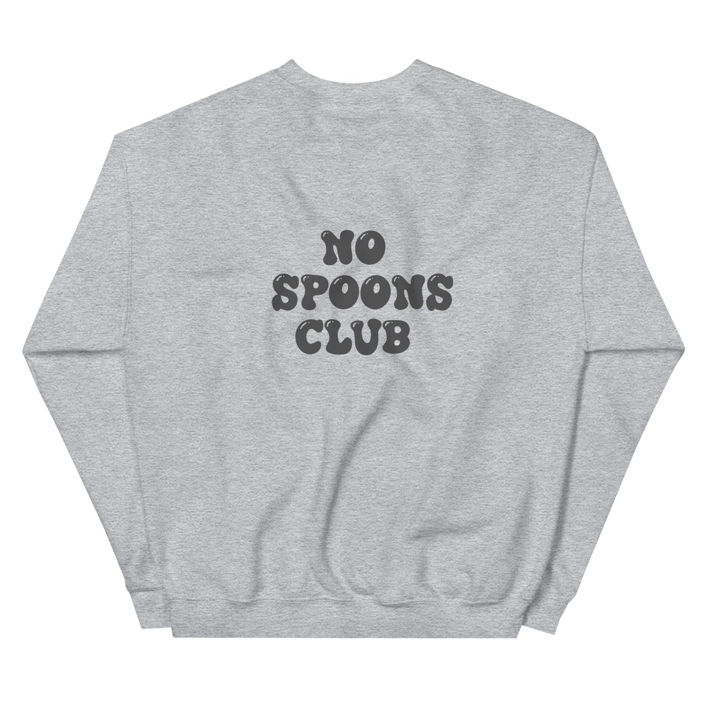 No Spoons Club Crewneck