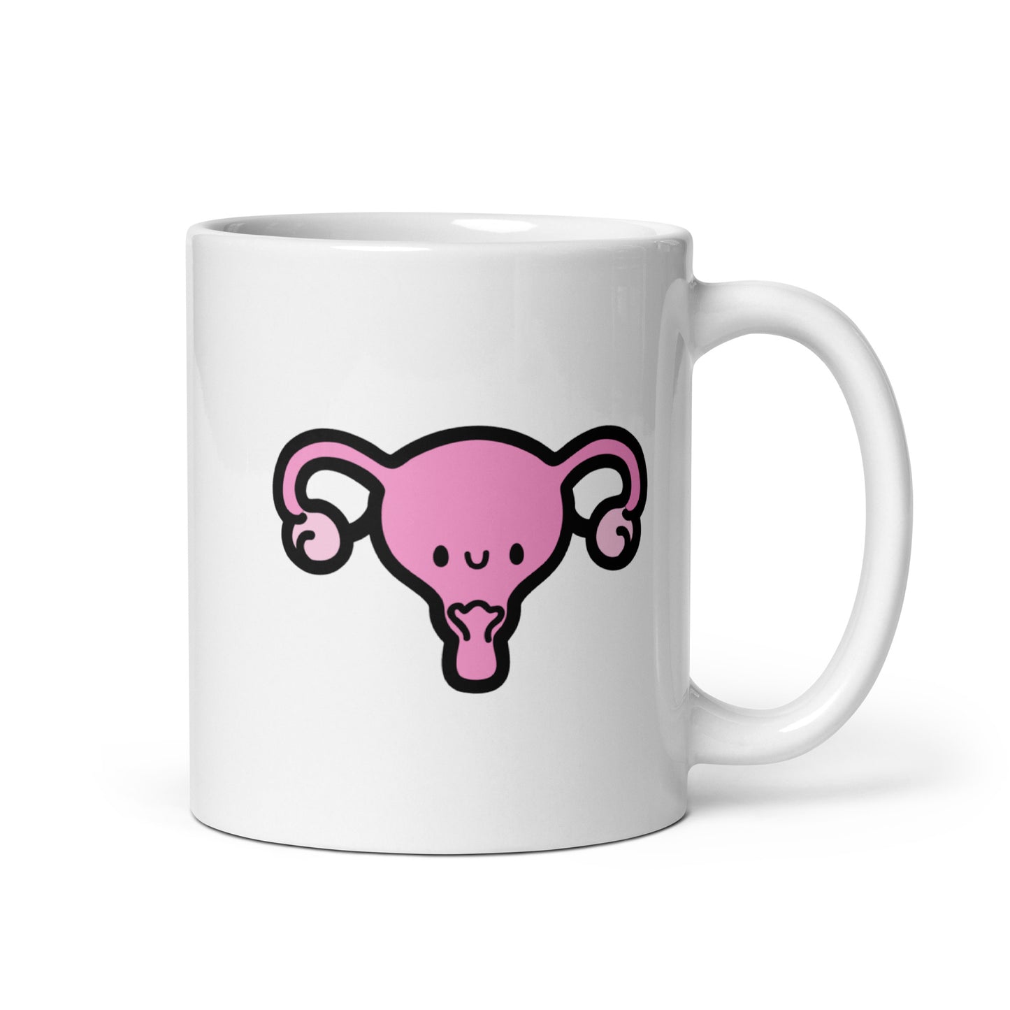 Smiling Uterus Mug